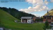 Archived webcam image showing Chalet Anna Maria in Lech on 12 Sep 2026 at 18:03