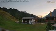 Archived webcam image showing Chalet Anna Maria in Lech on 4 Oct 2026 at 07:33