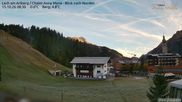Archived webcam image showing Chalet Anna Maria in Lech on 15 Oct 2026 at 08:37