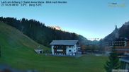 Archived webcam image showing Chalet Anna Maria in Lech on 27 Oct 2026 at 08:49