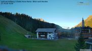 Archived webcam image showing Chalet Anna Maria in Lech on 27 Oct 2026 at 16:49