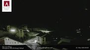 Archived webcam image showing Hotel Arlberghaus at Zürs on 22 Mar 2026 at 00:43