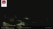 Archived webcam image showing Hotel Arlberghaus at Zürs on 7 May 2026 at 02:00