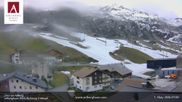 Archived webcam image showing Hotel Arlberghaus at Zürs on 7 May 2026 at 07:00