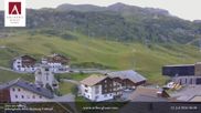Archived webcam image showing Hotel Arlberghaus at Zürs on 23 Jul 2026 at 06:05