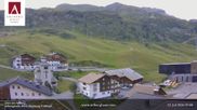 Archived webcam image showing Hotel Arlberghaus at Zürs on 23 Jul 2026 at 07:05