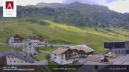 Archived webcam image showing Hotel Arlberghaus at Zürs on 23 Jul 2026 at 10:05