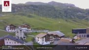 Archived webcam image showing Hotel Arlberghaus at Zürs on 4 Aug 2026 at 06:46