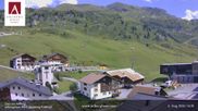 Archived webcam image showing Hotel Arlberghaus at Zürs on 4 Aug 2026 at 14:46
