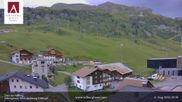 Archived webcam image showing Hotel Arlberghaus at Zürs on 4 Aug 2026 at 20:46