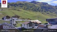 Archived webcam image showing Hotel Arlberghaus at Zürs on 20 Sep 2026 at 12:12