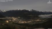 Archived webcam image showing Mountain Hotel Zirm on 25 Oct 2026 at 02:21
