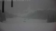 Archived webcam image showing Balderschwang - Top Station Gschwendlift on 26 Mar 2026 at 12:33