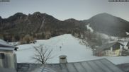 Archived webcam image showing Streidlhang slope, ski resort Brauneck on 26 Feb 2026 at 07:56
