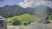 Archived webcam image showing Streidlhang slope, ski resort Brauneck on 18 Jun 2026 at 14:08