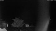 Archived webcam image showing Streidlhang slope, ski resort Brauneck on 6 Aug 2026 at 02:14