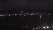 Archived webcam image showing Seeboden at lake "Millstätter See" on 12 Oct 2026 at 02:59
