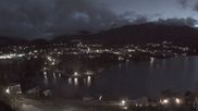 Archived webcam image showing Seeboden at lake "Millstätter See" on 12 Oct 2026 at 06:59