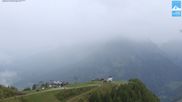 Archived webcam image showing Mountain station Goldried gondola on 12 Jun 2026 at 10:17