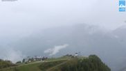Archived webcam image showing Mountain station Goldried gondola on 12 Jun 2026 at 12:17