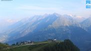 Archived webcam image showing Mountain station Goldried gondola on 27 Jun 2026 at 07:16