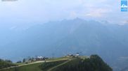 Archived webcam image showing Mountain station Goldried gondola on 27 Jun 2026 at 18:16