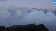 Archived webcam image showing Mountain station Goldried gondola on 1 Oct 2026 at 06:03