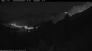 Archived webcam image showing Mittergrat mountain hut on 14 Mar 2026 at 02:21