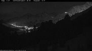 Archived webcam image showing Mittergrat mountain hut on 14 Mar 2026 at 04:21