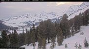 Archived webcam image showing Mittergrat mountain hut on 24 Mar 2026 at 07:42