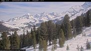 Archived webcam image showing Mittergrat mountain hut on 24 Mar 2026 at 12:42