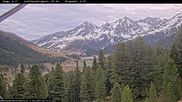Archived webcam image showing Mittergrat mountain hut on 11 May 2026 at 08:35
