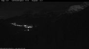 Archived webcam image showing Mittergrat mountain hut on 12 Jun 2026 at 00:31