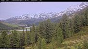 Archived webcam image showing Mittergrat mountain hut on 12 Jun 2026 at 07:31
