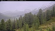Archived webcam image showing Mittergrat mountain hut on 12 Jun 2026 at 08:31