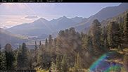 Archived webcam image showing Mittergrat mountain hut on 9 Aug 2026 at 08:26