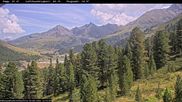 Archived webcam image showing Mittergrat mountain hut on 9 Aug 2026 at 14:26
