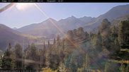 Archived webcam image showing Mittergrat mountain hut on 15 Aug 2026 at 08:47
