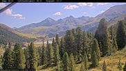 Archived webcam image showing Mittergrat mountain hut on 15 Aug 2026 at 12:47
