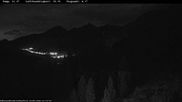 Archived webcam image showing Mittergrat mountain hut on 20 Sep 2026 at 22:15