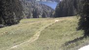 Archived webcam image showing Stümpfling ski slope on 12 Jul 2026 at 10:37