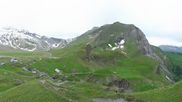 Archived webcam image showing Engstligen alp on 12 Jun 2026 at 08:21
