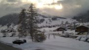 Archived webcam image showing Hotel Alpina at Adelboden Boden on 31 Mar 2026 at 18:52
