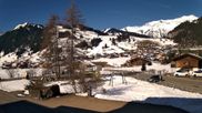 Archived webcam image showing Hotel Alpina at Adelboden Boden on 5 Apr 2026 at 10:24