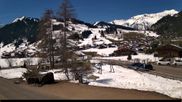 Archived webcam image showing Hotel Alpina at Adelboden Boden on 5 Apr 2026 at 12:24