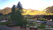 Archiviertes Webcam Bild: Adelboden: Blick Hotel Alpina zum Weltcuphang am 28.05.2026 um 07:50 Uhr