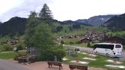 Archived webcam image showing Hotel Alpina at Adelboden Boden on 12 Jun 2026 at 06:59