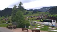 Archived webcam image showing Hotel Alpina at Adelboden Boden on 12 Jun 2026 at 07:59
