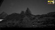Archived webcam image showing Hotel Alpina at Adelboden Boden on 25 Jun 2026 at 04:08