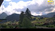 Archived webcam image showing Hotel Alpina at Adelboden Boden on 25 Jun 2026 at 14:08